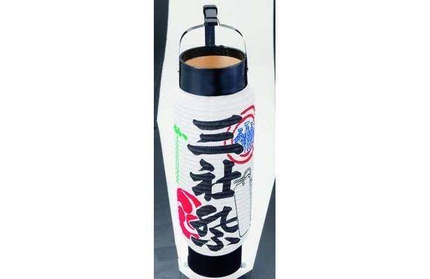 「提灯　花藤」のミニ弓張提灯（2100円）