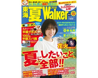今年の夏はどこに行く!?夏遊びの完全ガイドブック「東海 夏Walker2018」が発売！