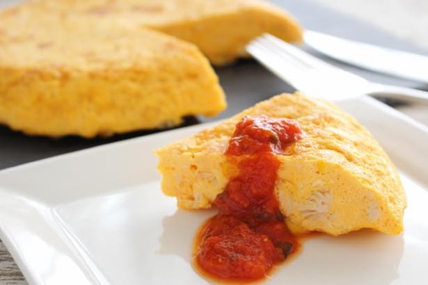 「母の日に お手軽料理キット Aセット」のお手軽スパニッシュオムレツ