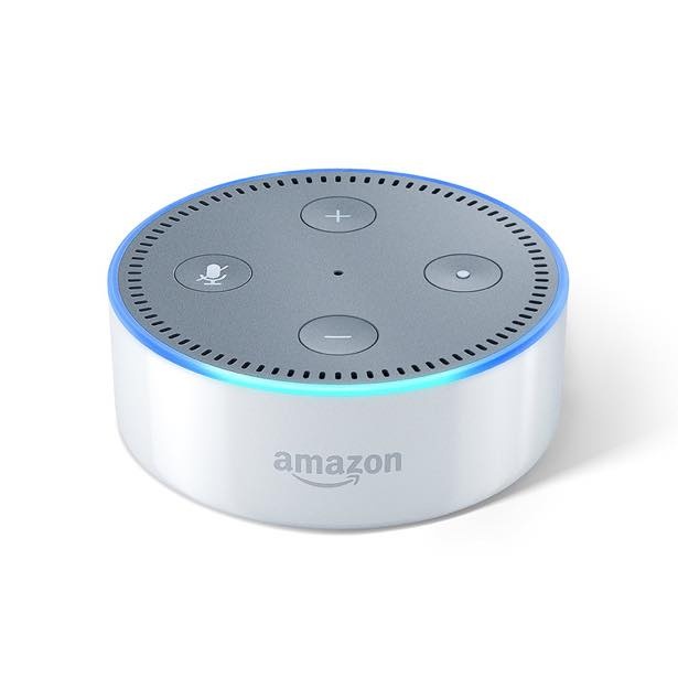 Amazon Echoは、音声によってハンズフリーで操作できるスマートスピーカー。「Amazon Echo Dot」(5980円)