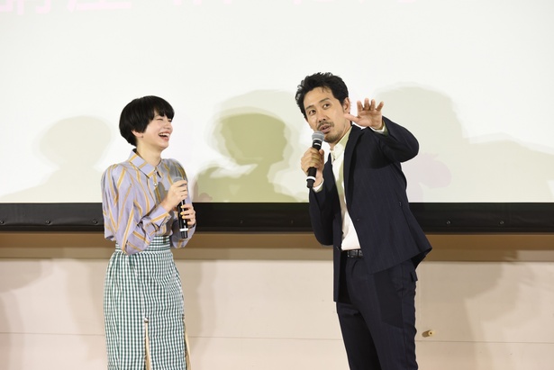 大泉洋の絶好調トークに、客席の学生も小松菜奈も笑いの絶えないイベントに