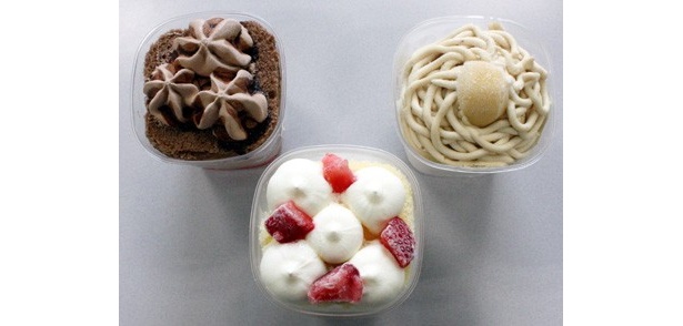 ぱっと見はケーキだけど、アイスとスポンジケーキが重なり合った夏にぴったりな新スイーツなのだ