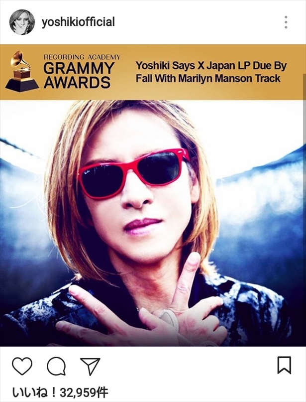 22年ぶりのX JAPAN新アルバムリリースの計画を明かしたYOSHIKI