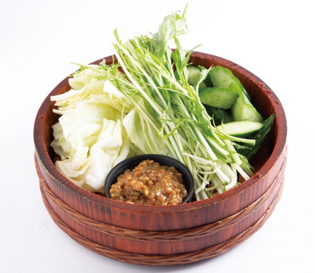 「野菜 盛り合わせ」/トリのニワ 名駅店