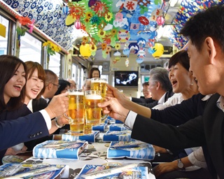 揺られながらビールとグルメを堪能！夏に行きたい観光＆イベント列車5選