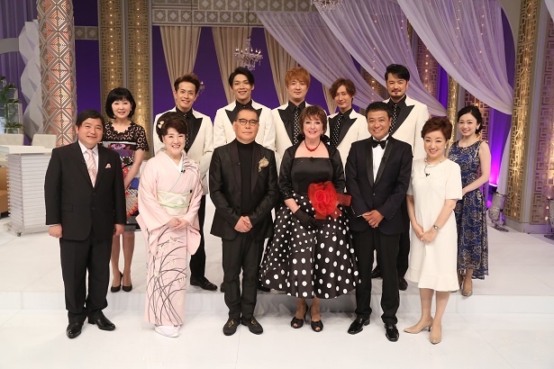 番組には千昌夫、川中美幸、ビリー・バンバンら登場し、往年のヒットソングを披露