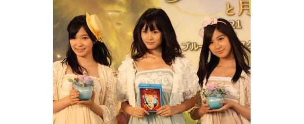 『ティンカー・ベルと月の石』の発売記念イベントの様子