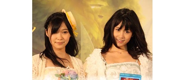 『ティンカー・ベルと月の石』の発売記念イベントの様子