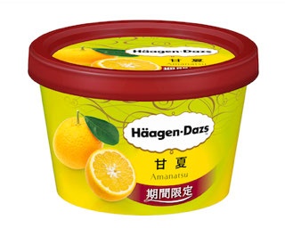 ハーゲンダッツ夏の新作！爽やかな味わい「甘夏」