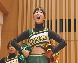 晴れの舞台へ全力全開！西南学院大学チアリーダーHEARTIES