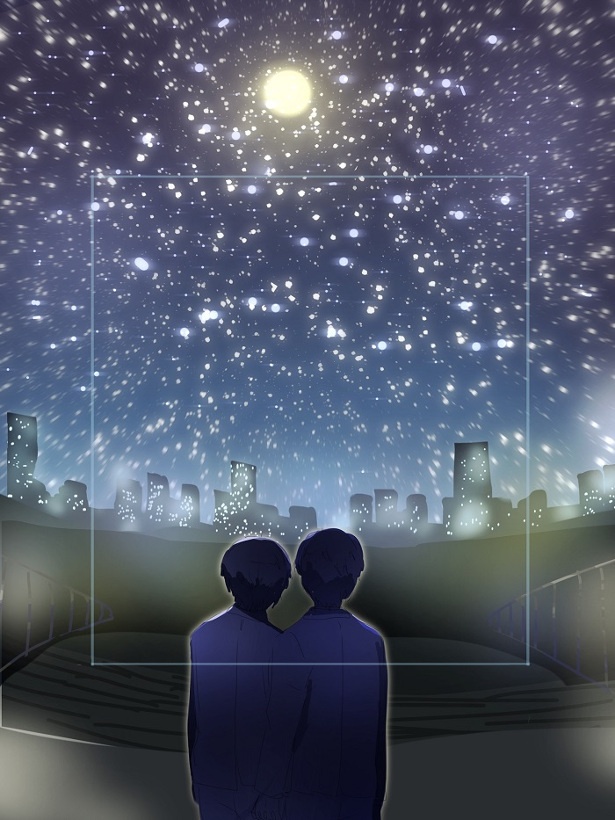「林遣都賞」を贈られたおさつさんの作品「天体観測」