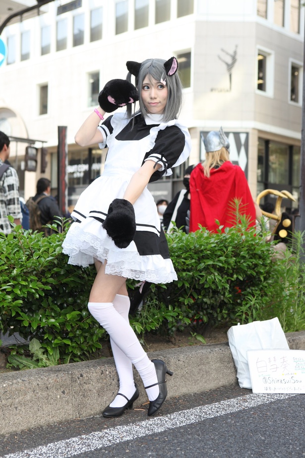 「変態王子と笑わない猫。」の筒隠月子に扮した白彗奏さん