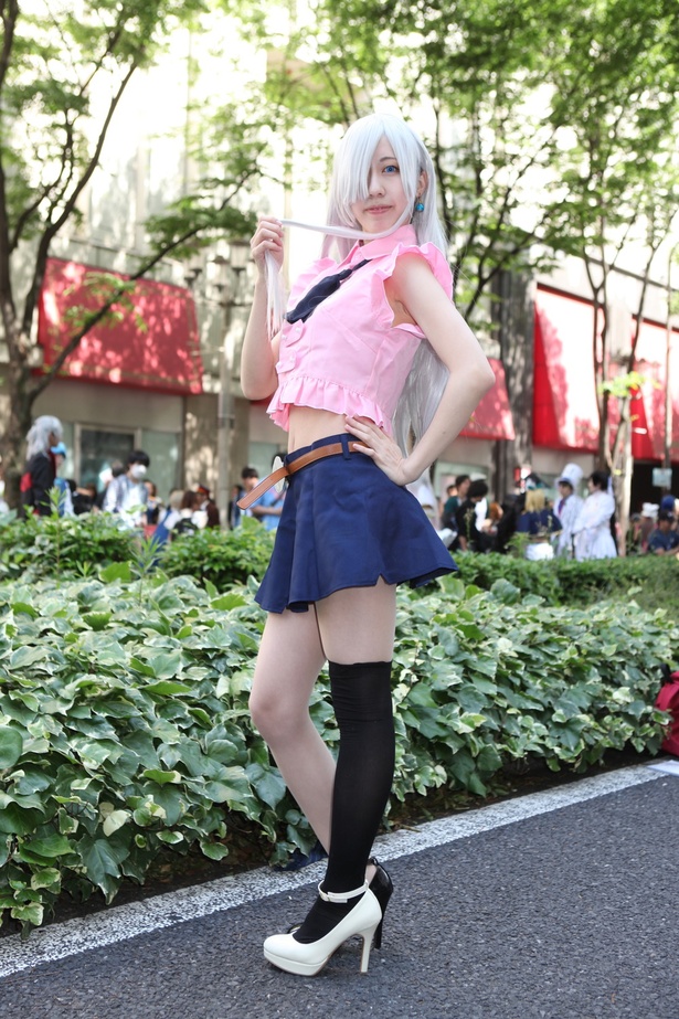「七つの大罪」のエリザベスに扮したまーちゃんさん