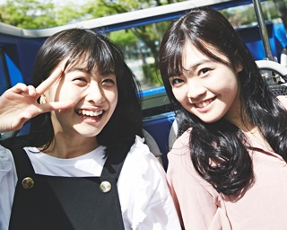 【HKT48と福岡デート】本村碧唯＆松岡はながオープントップバスで福岡観光！
