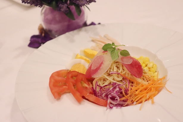 北海道発祥のラーメンサラダ