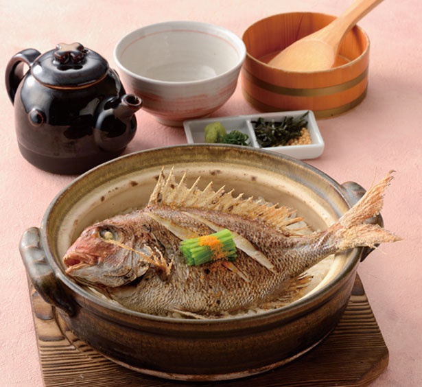 「鯛めし」(2470円)/和食処 鯛料理 大富