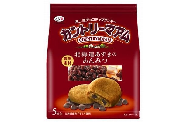 【写真】こちらは「カントリーマアム（北海道あずきのあんみつ）」（158円）