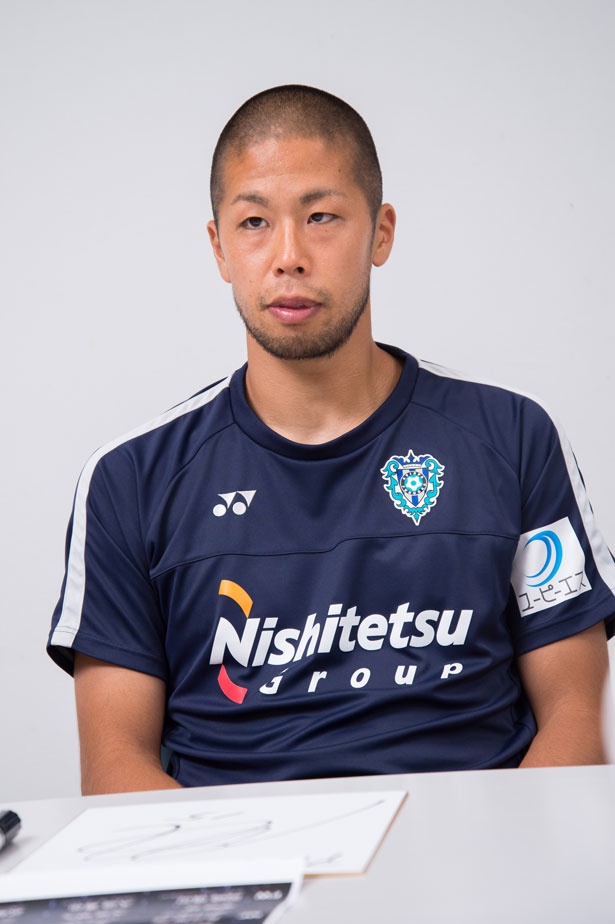 元日本代表のアビスパ福岡・森本貴幸選手