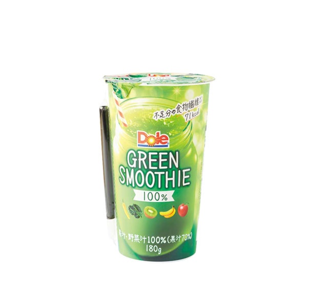「Dole(R) GREEN SMOOTHIE」(雪印メグミルク (178円)/180g 71kcal)