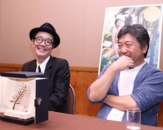 リリー・フランキー、パルムドールを持って福岡凱旋！『万引き家族』のダメ父は“まんま”演じた