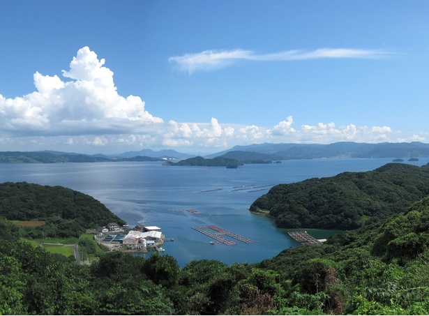 鷹島神崎遺跡展望所風景