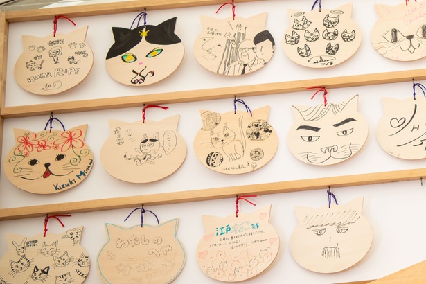 「江戸ねこ茶屋」の店内の雰囲気