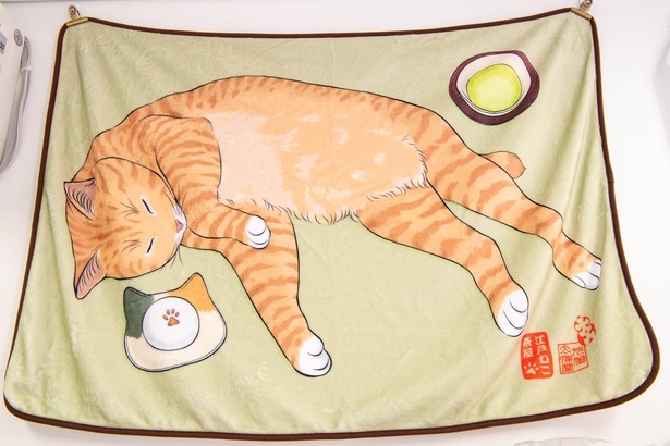 「江戸ねこ茶屋」のオリジナルグッズ
