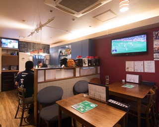 ＜W杯を福岡で観戦するならココ！＞ゆっくり観戦にぴったり「Dining Bar MUGHETTO」