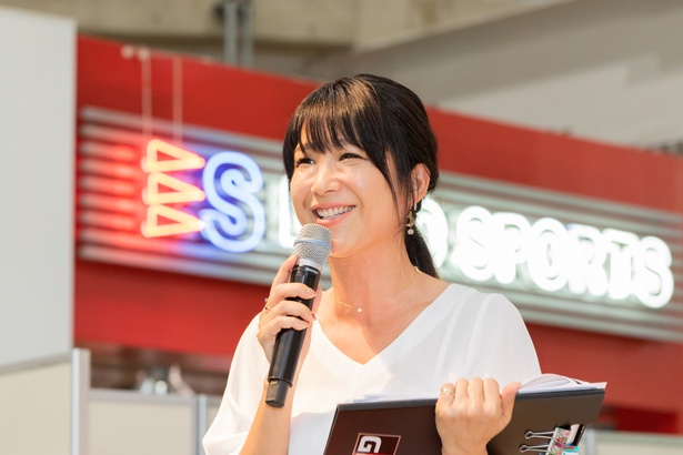 MCを務めた今井優杏