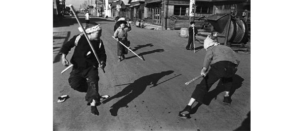 江東のこども、近藤勇と鞍馬天狗　1955年