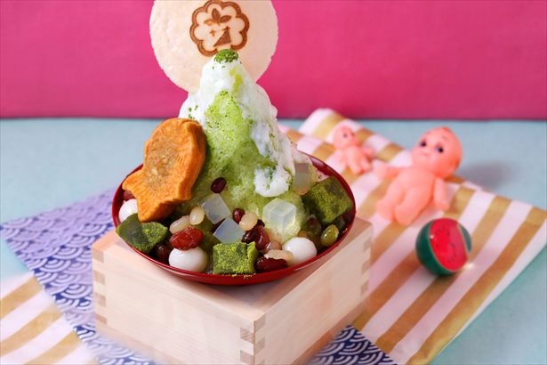 かわいらしいスイーツメニューも充実