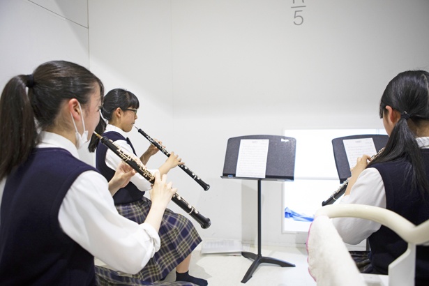パート練習の様子