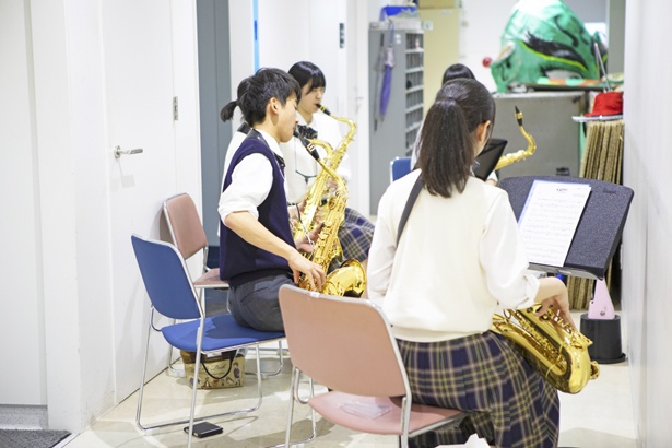 パート練習の様子