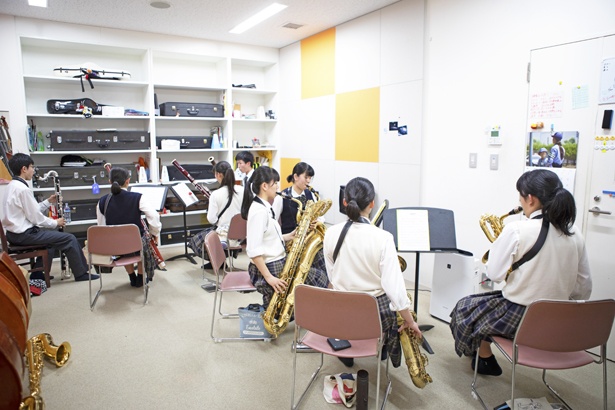 パート練習の様子