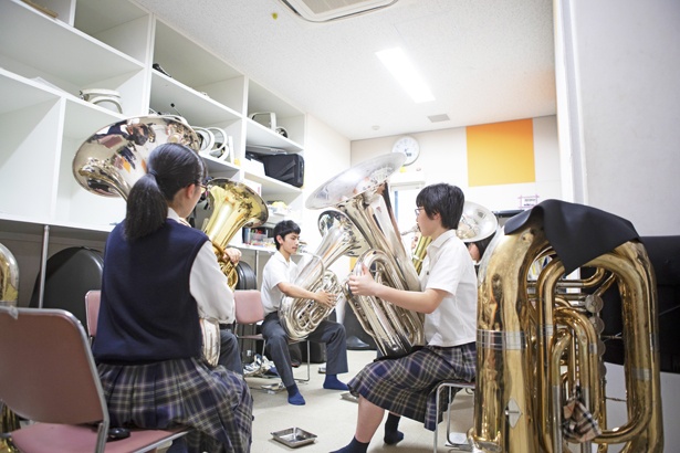 パート練習の様子