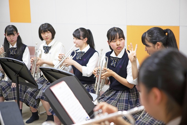パート練習の様子