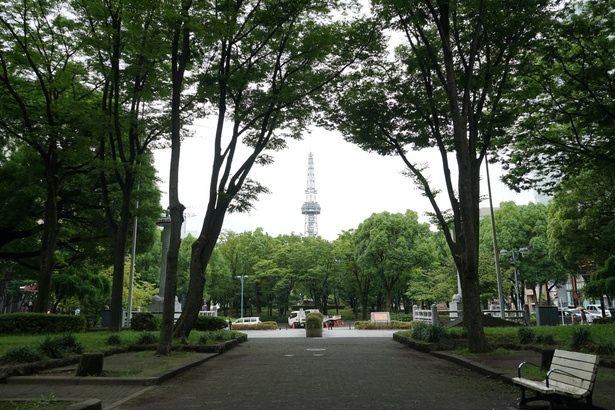 ホテルの前には久屋大通公園がある。晴れた日の朝は散策したり、ジョギングしたりしてみるのもいいかも!?