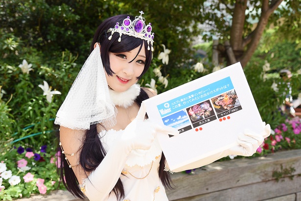 『ラブライブ！』の東條希に扮する いのりさん
