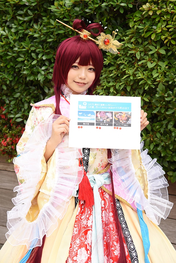 『マギ』の練紅玉に扮する入宮あまなさん