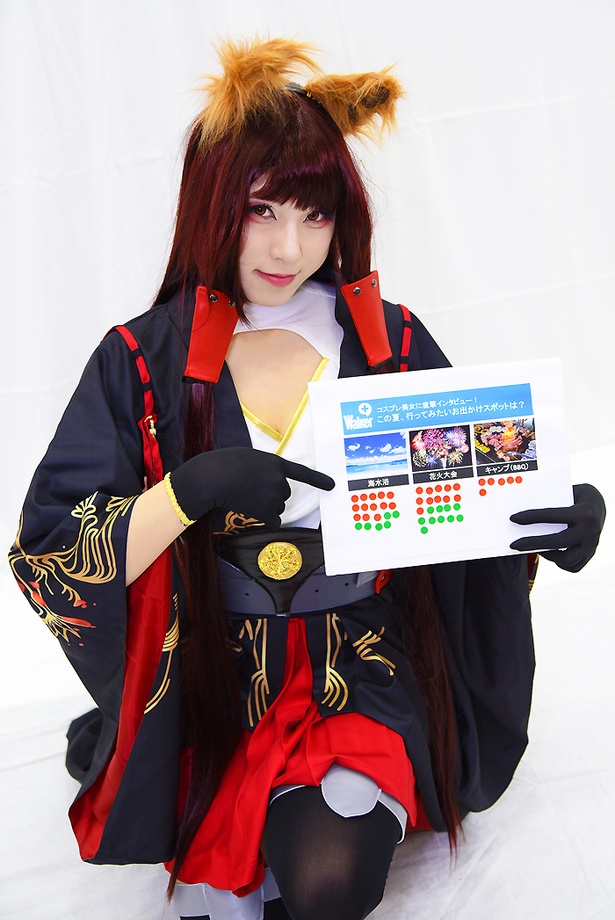 『アズールレーン』の赤城に扮する うたたねねむさん