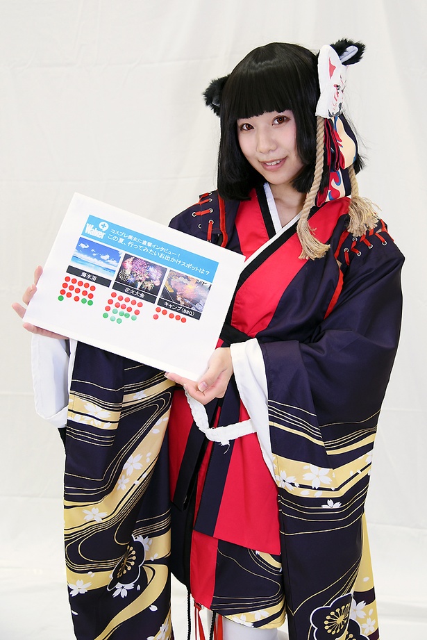 『アズールレーン』の山城に扮する星飴ももさん