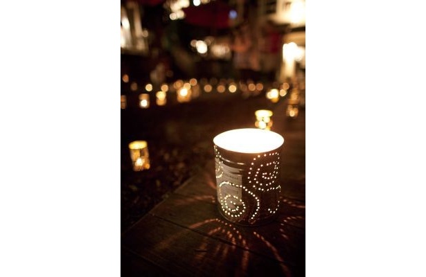 街をあげてのアートなキャンドルナイト！「candle night＠OMOTESANDO-Eco Avenue」
