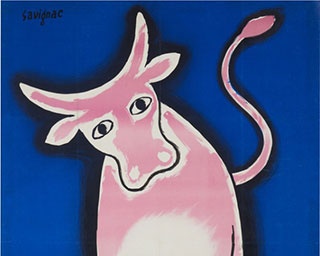 三重県立美術館で個展「サヴィニャック パリにかけたポスターの魔法」開催