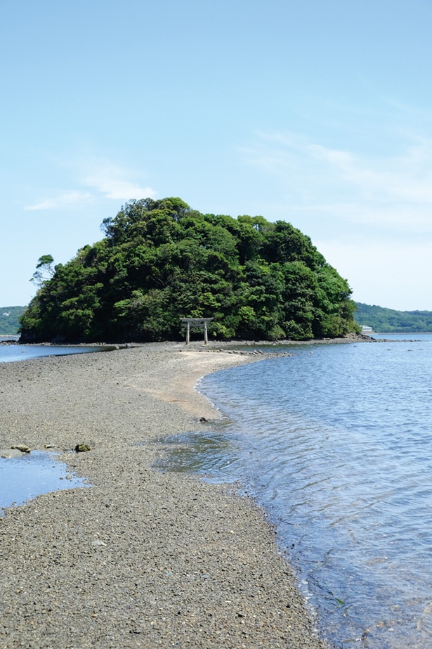 【写真を見る】壱岐のモン・サン・ミッシェル”とも呼ばれる神秘的なパワースポット「小島神社」
