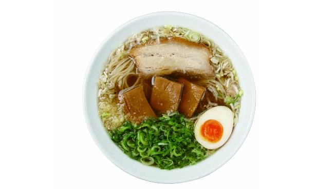 「朝ラーメンセット」(650円)は大人気！