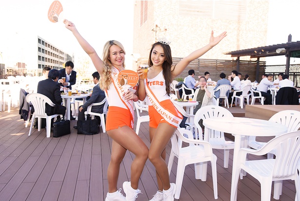 ビアガーデンは8月31日(金)まで営業中