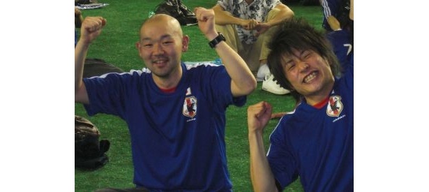 【写真】気合十分でW杯観戦に臨む来場者たち！