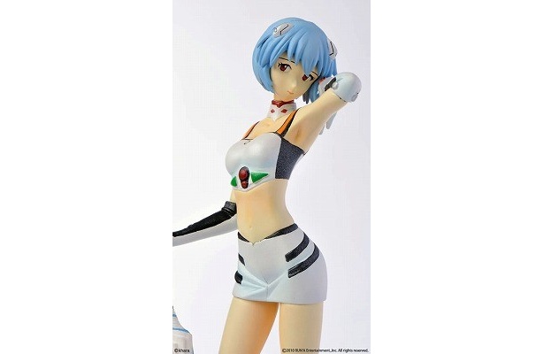 【写真】レイとアスカのフィギュア細部をクローズアップ！