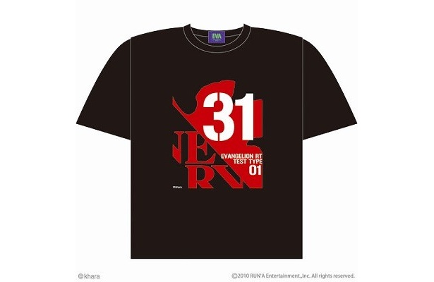 「エヴァンゲリオン レーシング ネルフ ＃31 Tシャツ」（ブラック特典）