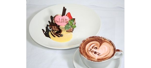 【写真】「西野カナCafe」でしか食べられない「to LOVE」プレート（980円）はこちら！